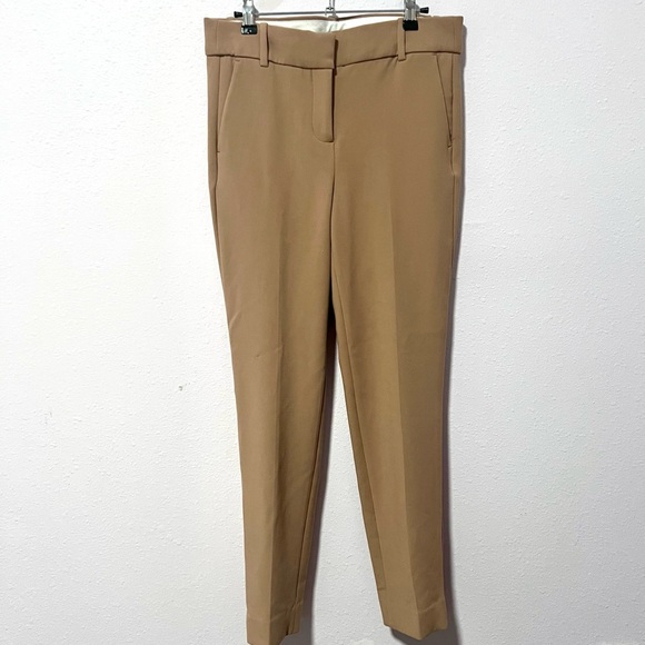 J.Crew cameron Tan Slim-fit full-length Trousers 6 - Picture 3 of 9